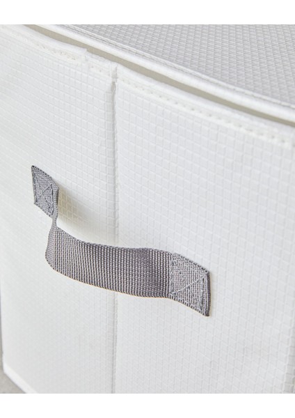 Beyaz ve Yeşil Polyester Saklama Kutusu, Şık ve Kullanışlı Depolama Çözümü modelleri