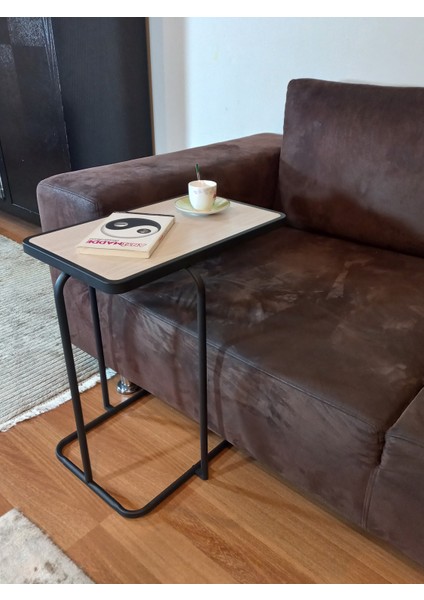 Yan Sehpa Zigon C Sehpa Laptop Servis Sehpası Huş