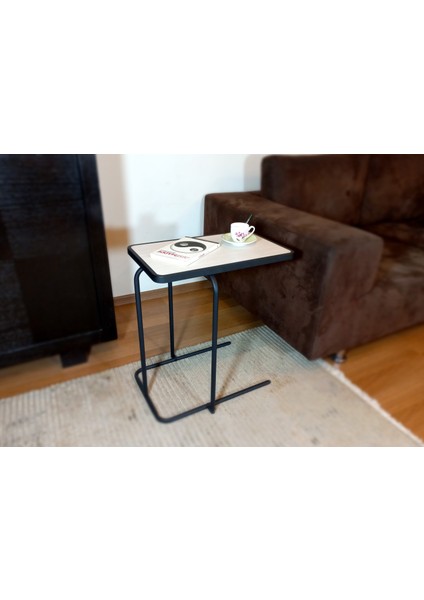 Yan Sehpa Zigon C Sehpa Laptop Servis Sehpası Huş fiyatları