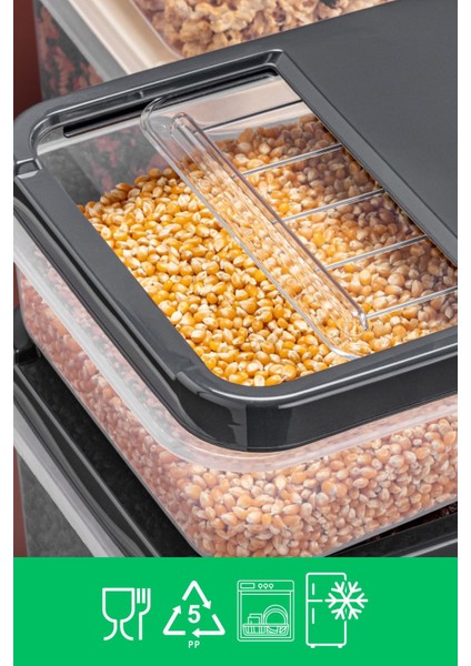 Sürgülü Kapaklı Tablet Deterjan Saklama Kutusu, 5-10 Lt, Etiket Hediye fırsatları