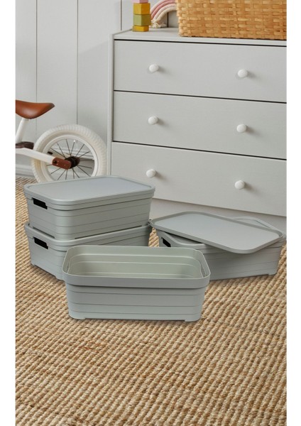 Renkli 4'lü Kutu Seti, Kapaklı Çok Amaçlı Ofis ve Ev Organizeri fiyatları