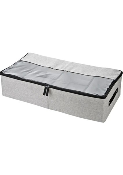 Şeffaf Katlanabilir Ayakkabı ve Yatak Altı Saklama Kutuları, Pratik Düzen Sağlar