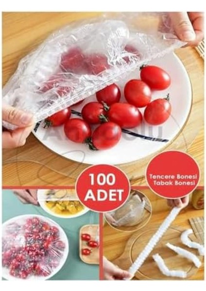 100 Adet Tencere, Tabak Bonesi ve Dayanıklı Tek Kullanımlık Poşet Seti fiyatları
