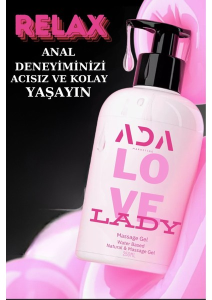 Kadınlara Özel 250 ml Jel ve Giriş Öncesi Yardımcı Krem Seti