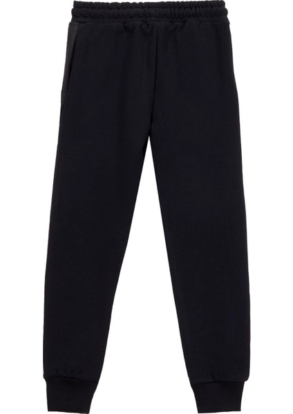 Lastikli Paça Siyah Erkek Çocuk Eşofman Altı D5WB-EA3017 fiyatları