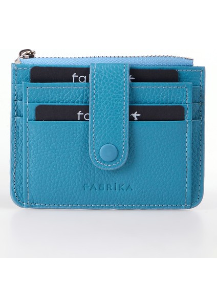 Mavi Kadın Kartlık Frk 533 Flt Deri Mavi