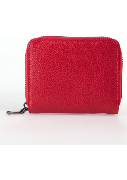 Kırmızı Kadın Cüzdan Frk 532 Flt Deri Krmz
