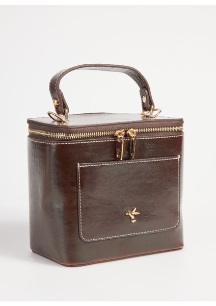 Kahve Kadın 25X18X11 cm Çapraz Çanta Pullup-Dılwen fiyatları