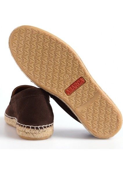Deri Kahve Erkek Espadril Mocasın Lıso fırsatları