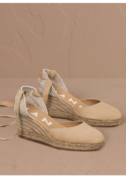 Deri Bej Kadın Espadril M 1.1 Wl