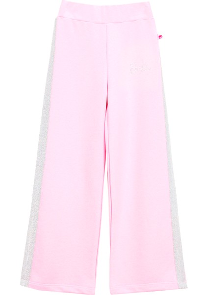 Bol Paça Pembe Kız Çocuk Eşofman Altı BRB5WG-EA6050