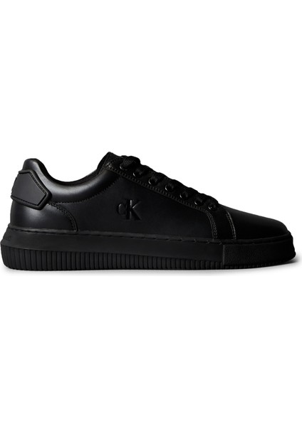 Siyah Erkek Sneaker Chunky Cupsole Ru Patch Lth