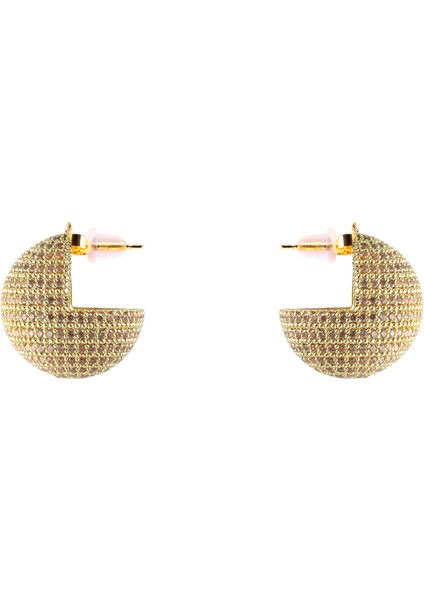 Bej - Altın Küpe Disco Champagne Earrings fiyatları