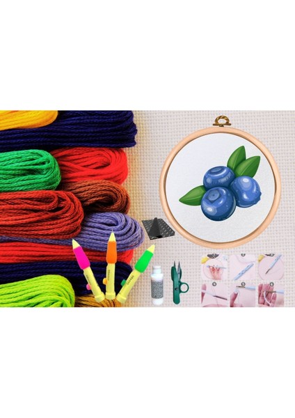 Punch Seti Nakış Seti Kasnaklı Kendin Yap Seti Seri 148