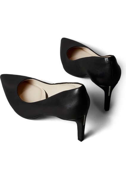 Deri Siyah Kadın Günlük Ayakkabı HW0HW02561 indirimleri