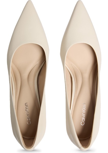 Deri Ekru Kadın Günlük Ayakkabı HW0HW02561 fırsatları