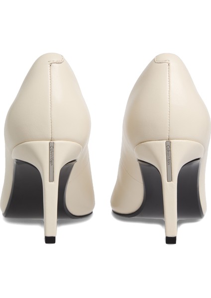 Deri Ekru Kadın Günlük Ayakkabı HW0HW02561