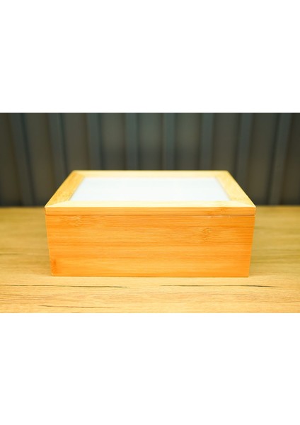 Bambu 6'lı Çay Saklama Kutusu, 24X16X9, Şık ve Kullanışlı Tasarım fiyatları
