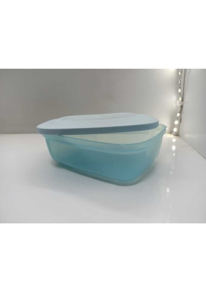 Mavi Dikdörtgen Saklama Kabı, 500 Ml, Buzdolabı Için Ideal, Sağlam ve Şık Tasarım fiyatları