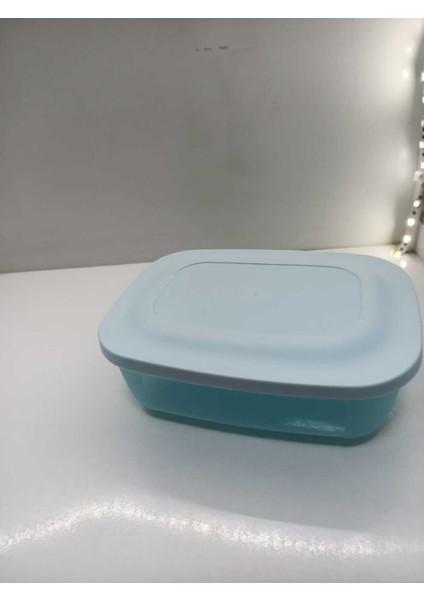 Mavi Dikdörtgen Saklama Kabı, 500 Ml, Buzdolabı Için Ideal, Sağlam ve Şık Tasarım indirimleri
