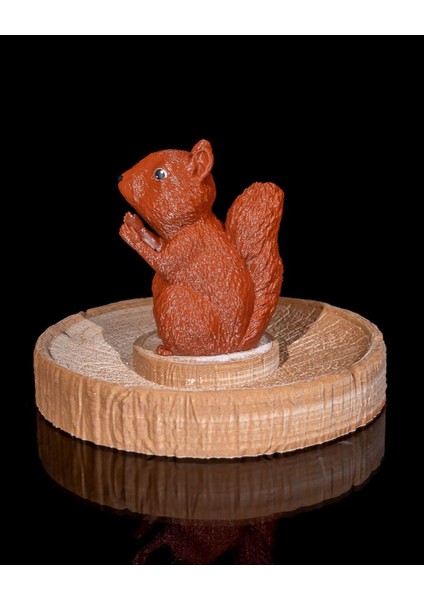 Büyük Boy Sincap Kahve Kapsül Tutucu 19 Cm, Kahverengi, Şık ve Kullanışlı Tasarım fırsatları