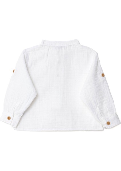 Erkek Bebek Gömlek Hakim Yaka Uzun Kol fiyatları