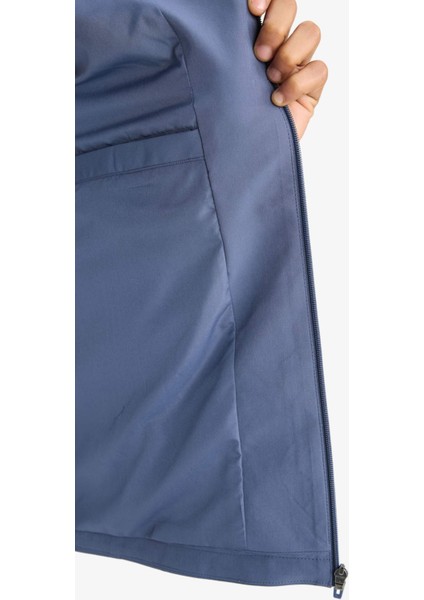 Fit Su İtici Regular Fit Kapüşonlu Fermuarlı Yağmurluk E9218AX25AU