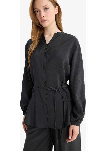 Regular Fit Modal Uzun Kollu Tunik F6426AX25AU fırsatları