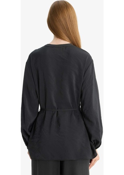 Regular Fit Modal Uzun Kollu Tunik F6426AX25AU