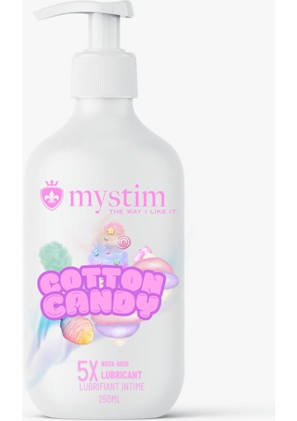 Pamuk Şeker Aromalı Jel 250 ml – Su Bazlı, Tatlı Deneyim