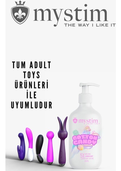 Pamuk Şeker Aromalı Jel 250 ml – Su Bazlı, Tatlı Deneyim fırsatları
