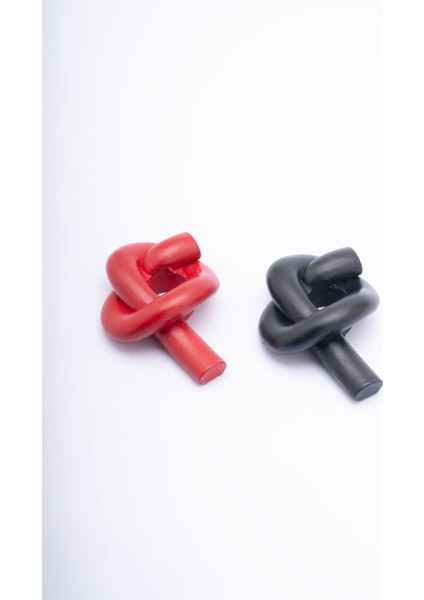 Düğüm Şamdan Mumluk Ikili Set