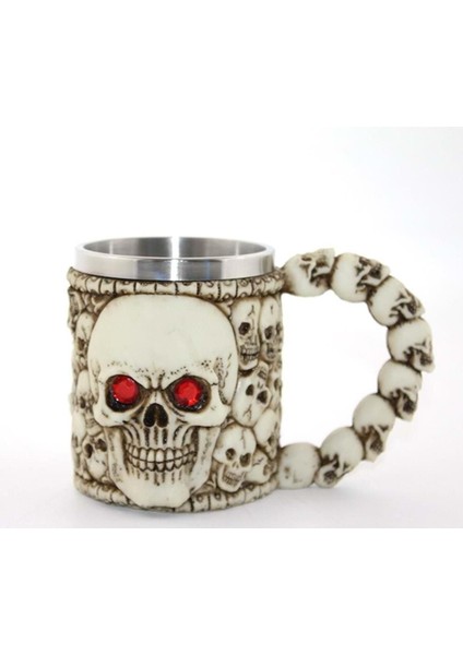 Renkli Paslanmaz Çelik Kurukafa Kupa Bardak, Şık ve Dayanıklı Tasarım fiyatları