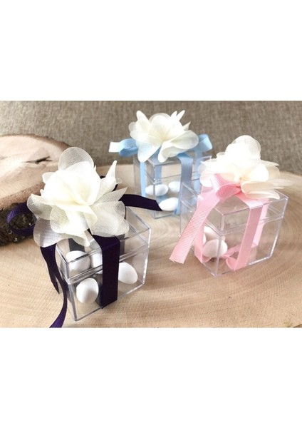 Şeffaf Mika Kutu, 5x5 Cm, 45 Adet, Şık ve Kullanışlı Saklama Çözümleri modelleri