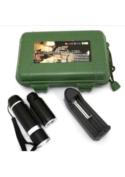 Şarjlı Zoom Fenerli Cep Dürbünü, 200M Görüş Mesafesi, Taşınabilir ve Kullanışlı fiyatları