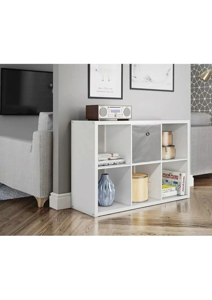 5 Adet Gri Raf Saklama Kutusu, 30X30X30CM, Düzenli ve Şık Saklama Çözümü