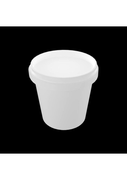 Beyaz 200 ml Yuvarlak Kova, 20 Adet Paket, Temizlik ve Saklama Için Uygun modelleri