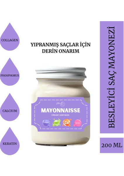 Saç Mayonezi Bakım Maskesi