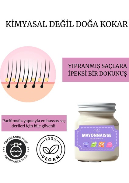 Saç Mayonezi Bakım Maskesi modelleri
