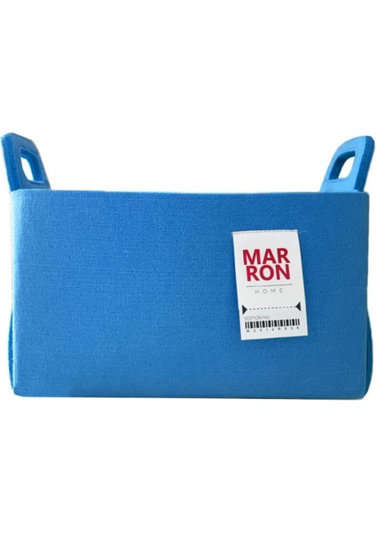 Mavi Orta Boy Çok Amaçlı Saklama Sepeti