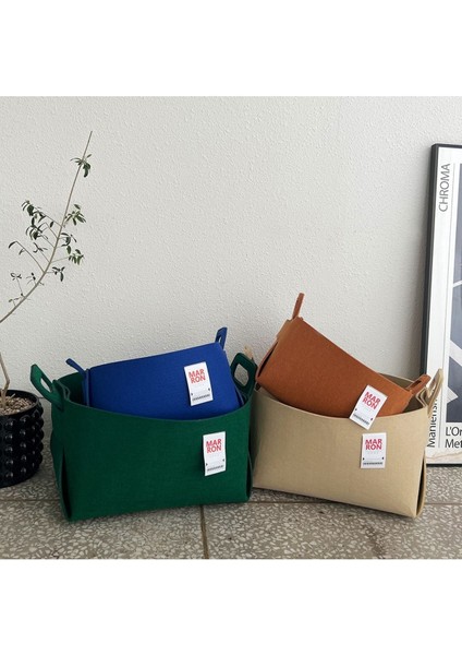 Mavi Orta Boy Çok Amaçlı Saklama Sepeti fiyatları