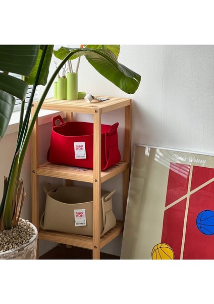 Mavi Orta Boy Çok Amaçlı Saklama Sepeti modelleri