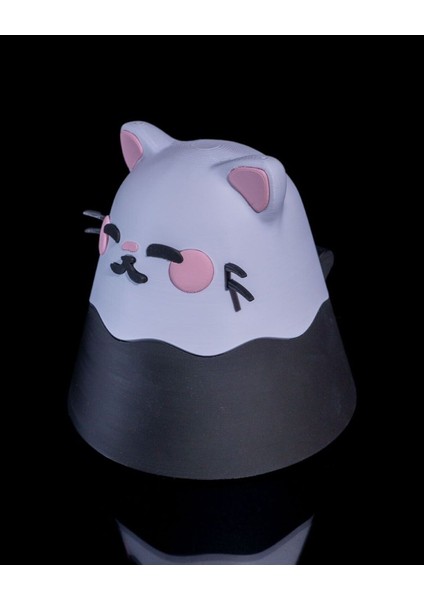 Sevimli Kedi Mini Saklama Kutusu, 12CM, Siyah, Renkli ve Şık Tasarım fırsatları