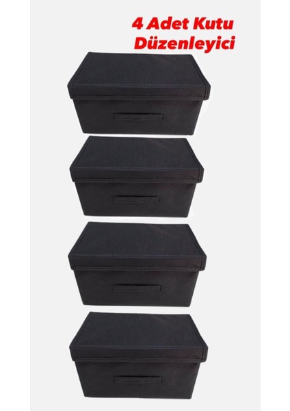 Gri Çok Amaçlı Kutu Hurç, Şık ve Kullanışlı Saklama Çözümü