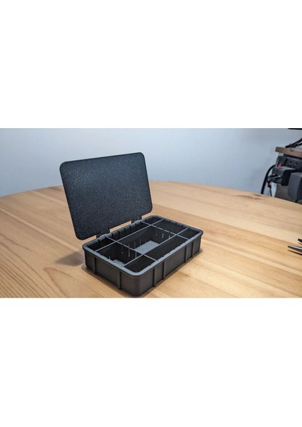 Istiflenebilir Kapaklı Çok Amaçlı Saklama Kutusu, Siyah modelleri