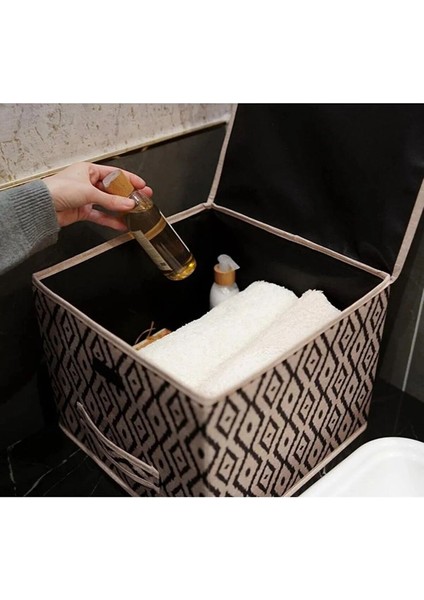 2 Adet Renkli Çok Amaçlı Kapaklı Kutu, Mini Raf Düzenleyici Set modelleri