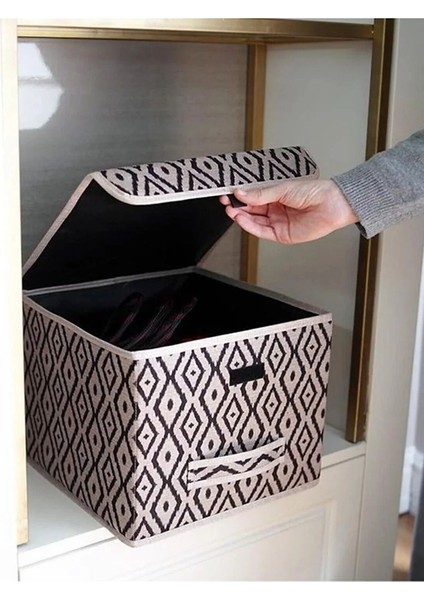 2 Adet Renkli Çok Amaçlı Kapaklı Kutu, Mini Raf Düzenleyici Set fırsatları