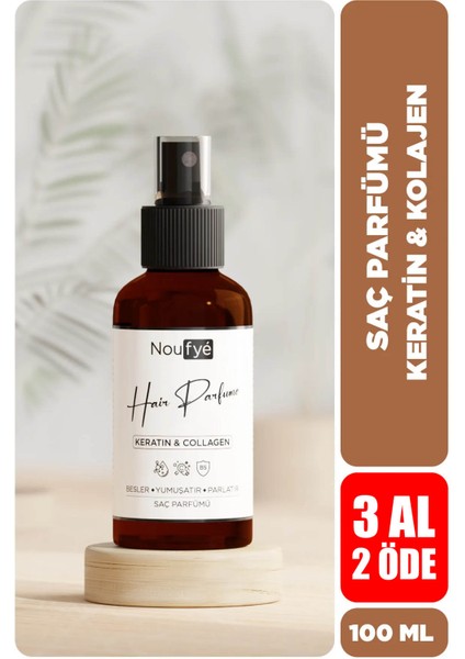 Keratin & Collagen Saç Parfümü & Saç Sütü 100 ml