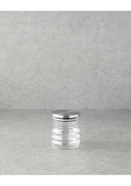 Şeffaf 475 ml Borosilikat Kavanoz, Renkli Tasarım, Dayanıklı ve Şık Kullanım