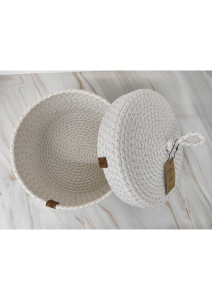 25X15 Çok Amaçlı Organizer Sepet Krem, Pratik ve Şık Saklama Çözümü fiyatları